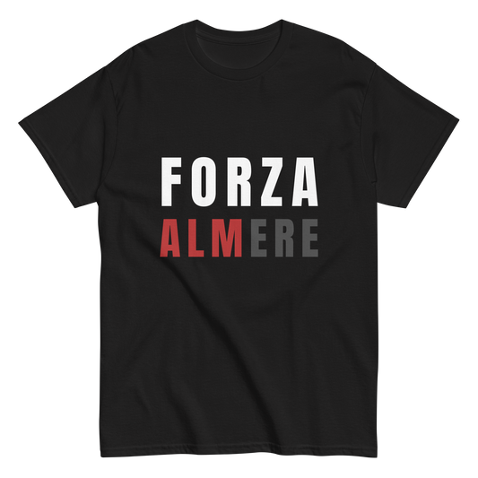 FORZA ALMERE T-SHIRT BLACK FRONT 2
