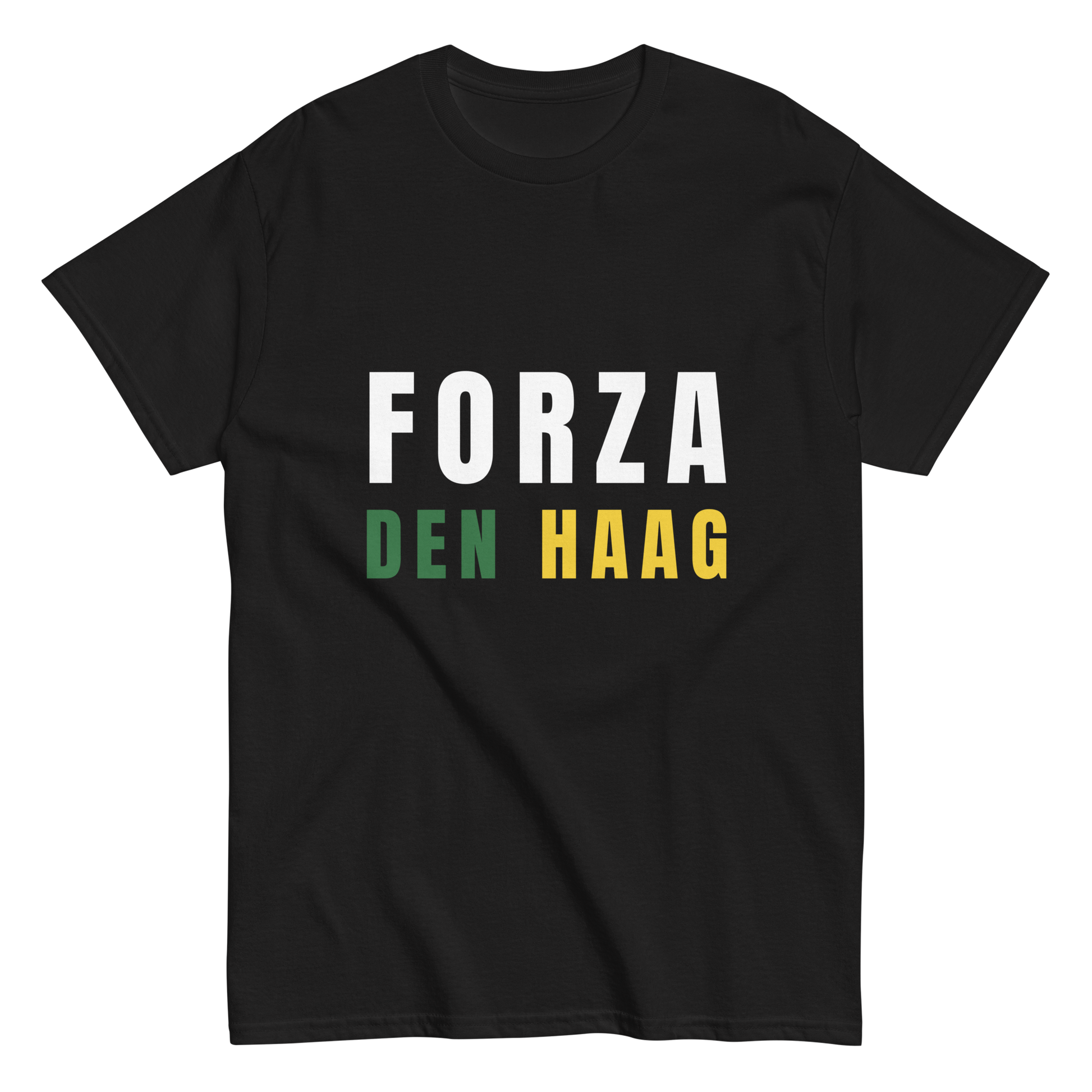 FORZA DEN HAAG T-SHIRT BLACK FRONT 2