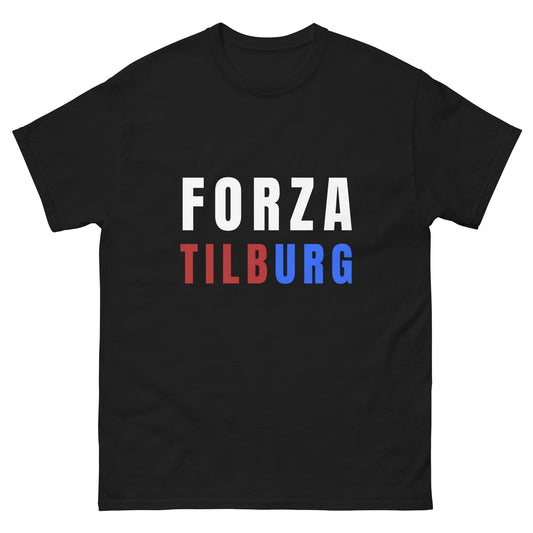 FORZA TILBURG T-SHIRT BLACK FRONT 1