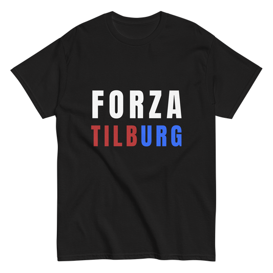 FORZA TILBURG T-SHIRT BLACK FRONT 2
