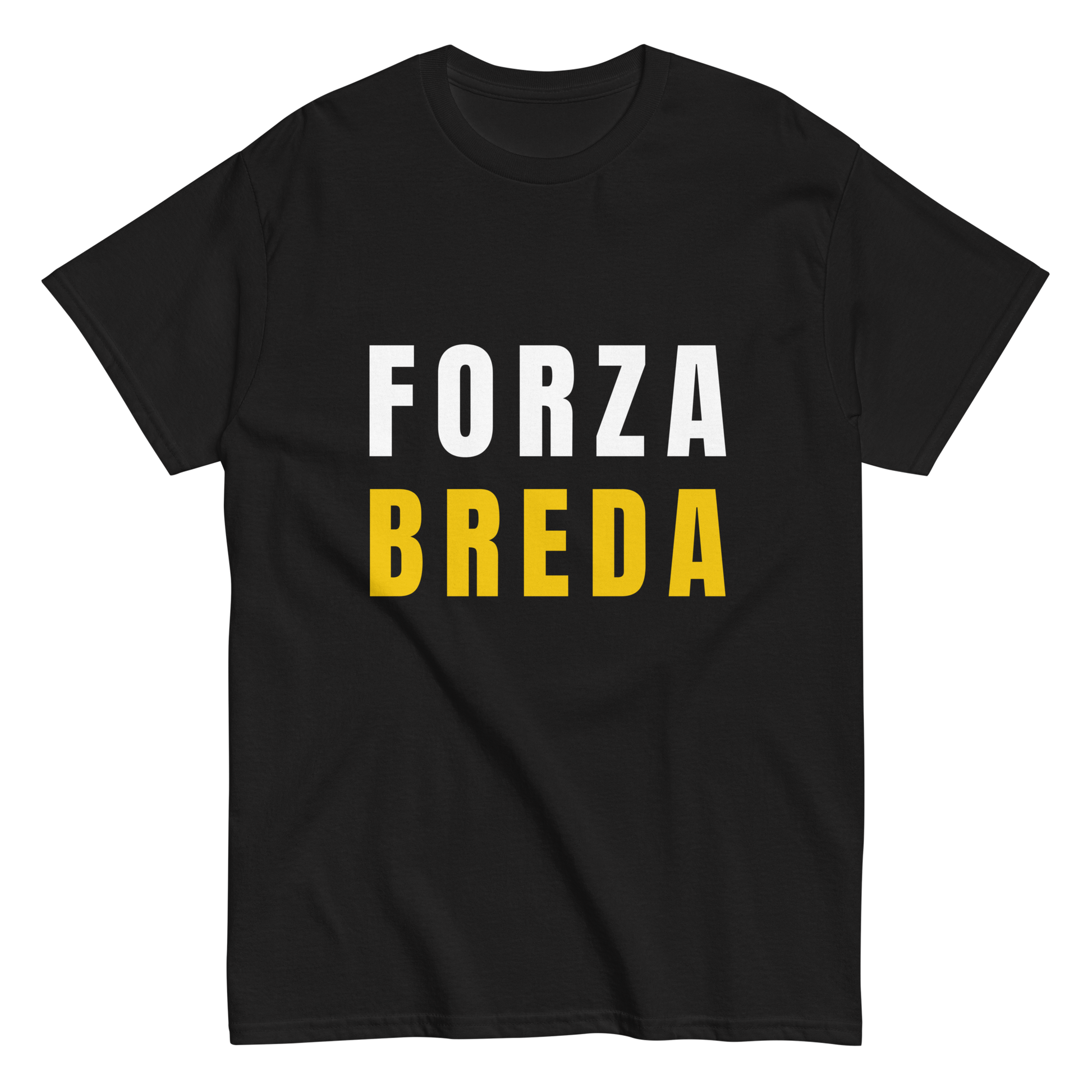 FORZA BREDA T-SHIRT BLACK FRONT 2