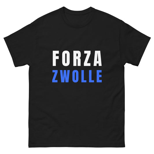 FORZA ZWOLLE T-SHIRT BLACK FRONT 1