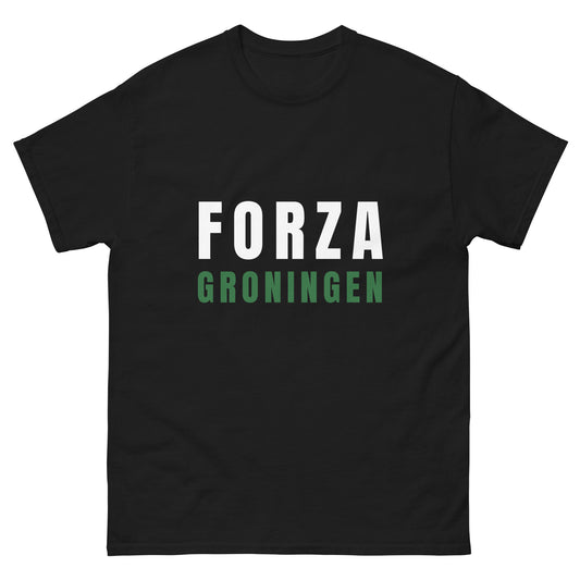 FORZA GRONINGEN T-SHIRT BLACK FRONT 1