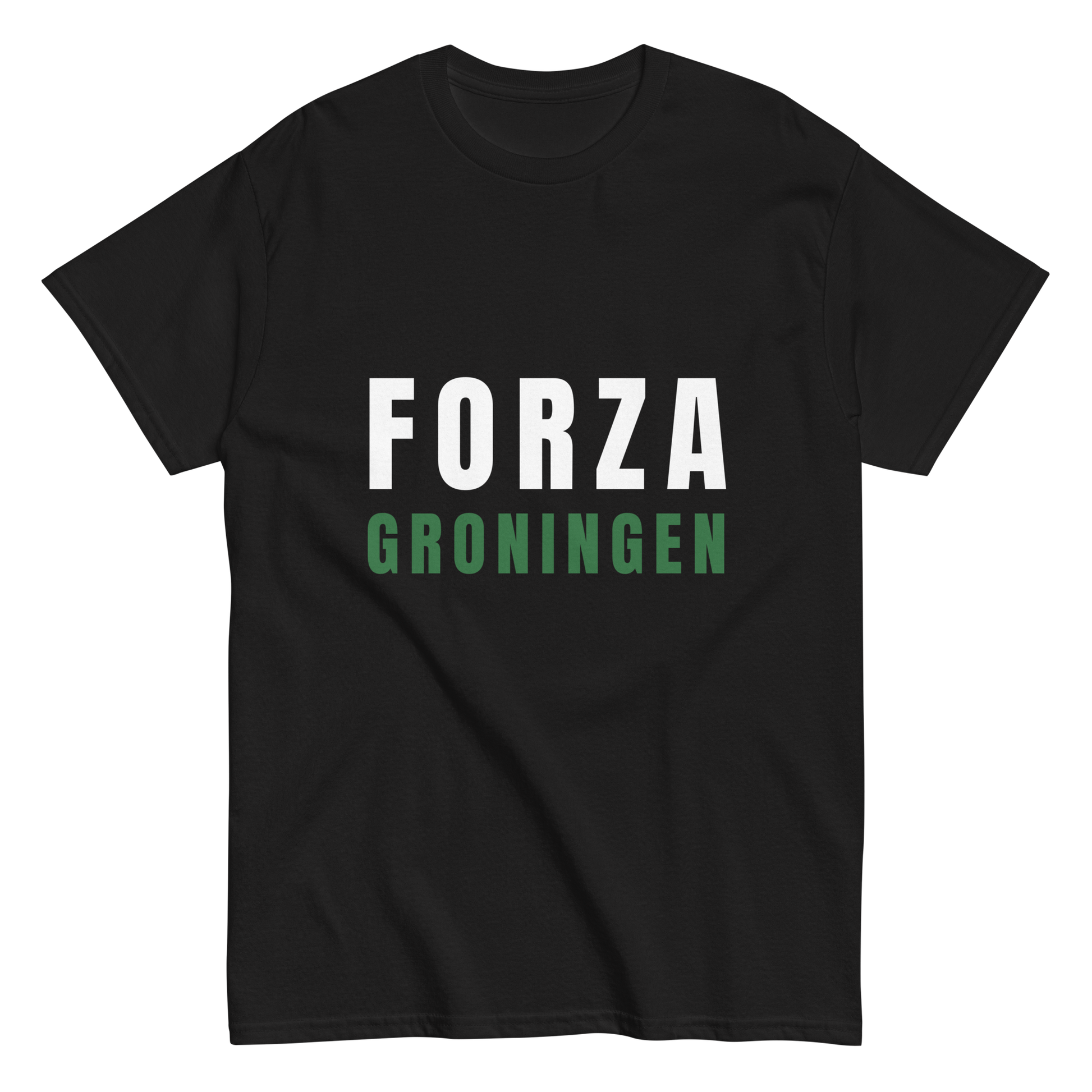 FORZA GRONINGEN T-SHIRT BLACK FRONT 2