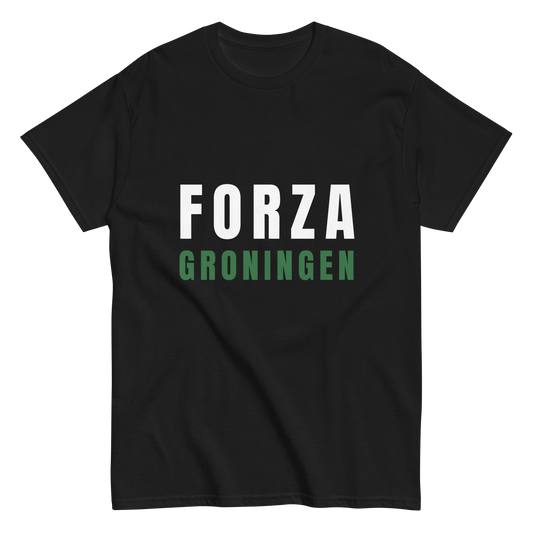 FORZA GRONINGEN T-SHIRT BLACK FRONT 2