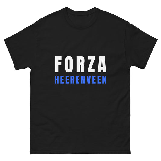 FORZA HEERENVEEN T-SHIRT BLACK FRONT 1