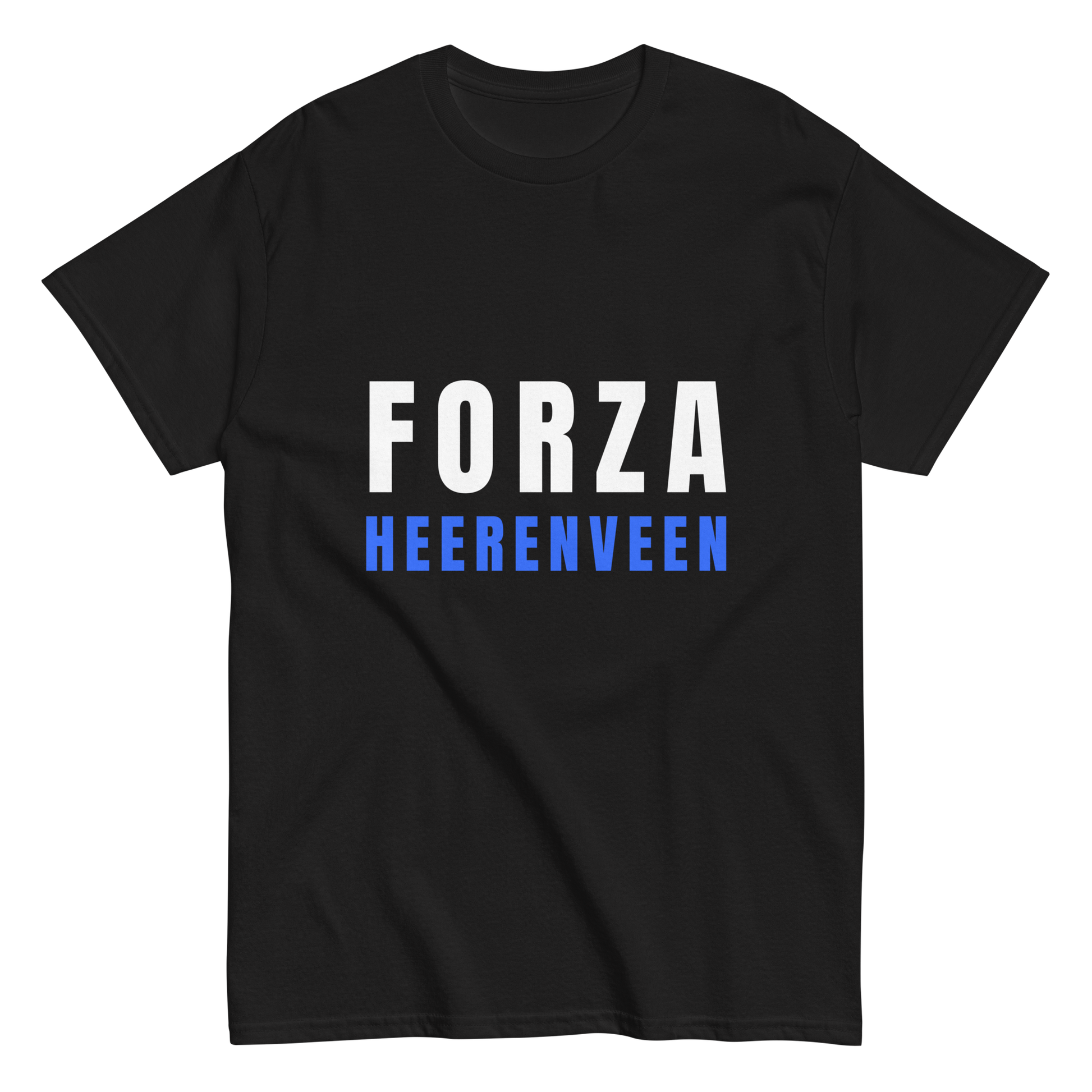 FORZA HEERENVEEN T-SHIRT BLACK FRONT 2