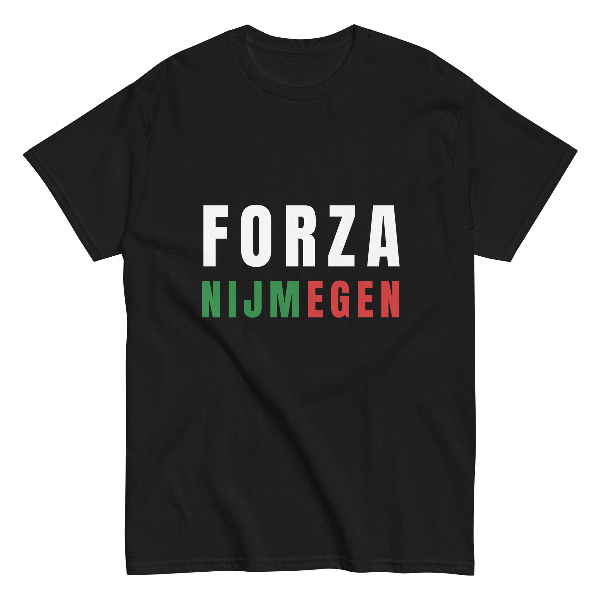 FORZA NIJMEGEN T-SHIRT BLACK FRONT 2