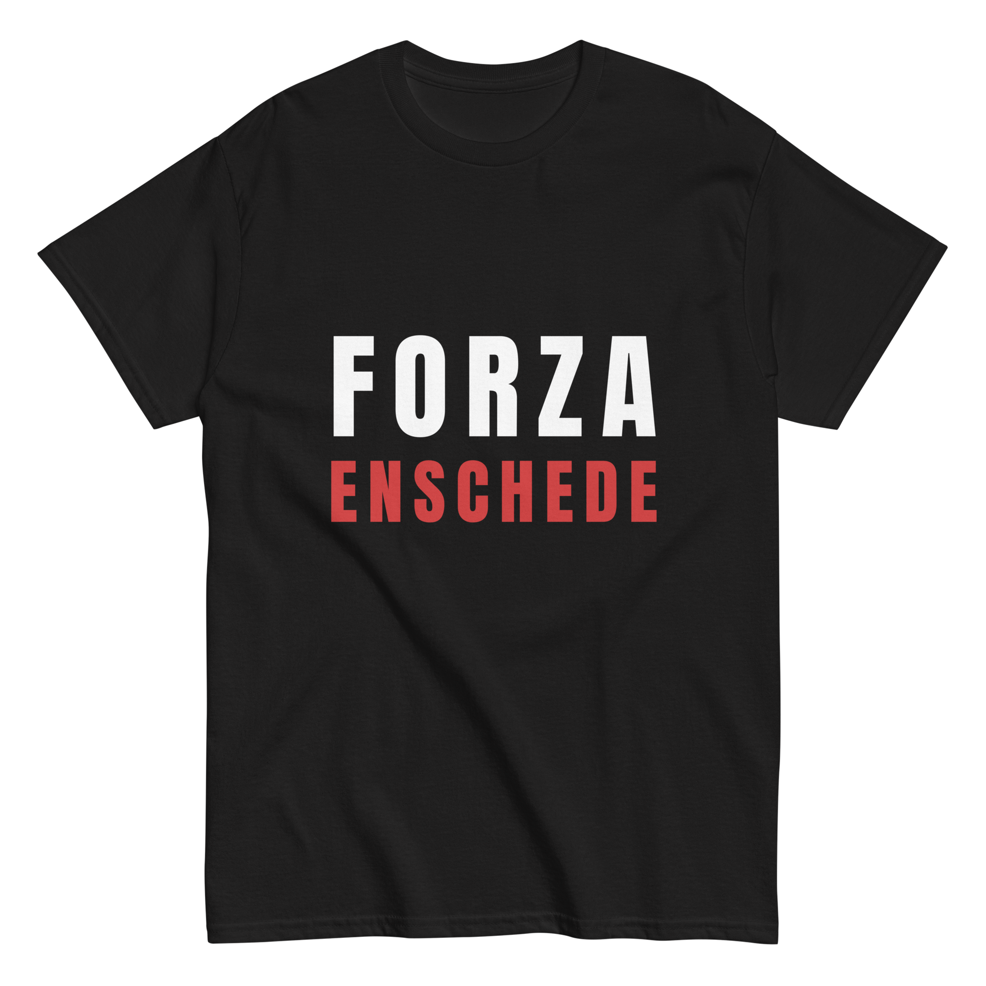 FORZA ENSCHEDE T-SHIRT BLACK FRONT 2
