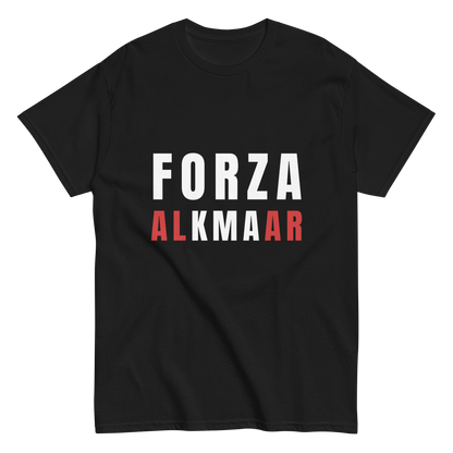 FORZA ALKMAAR T-SHIRT BLACK FRONT 2