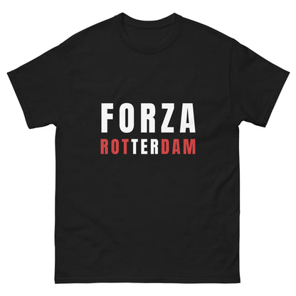 FORZA ROTTERDAM SPANGEN T-SHIRT BLACK FRONT 1