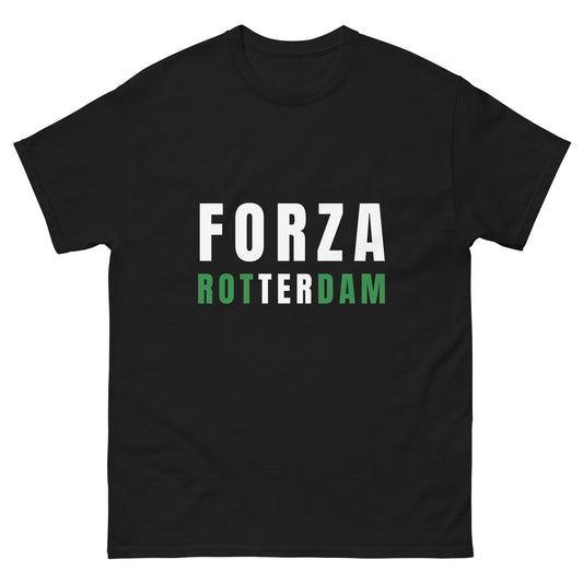 FORZA ROTTERDAM T-SHIRT BLACK FRONT 1