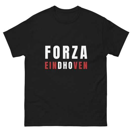 FORZA EINDHOVEN T-SHIRT BLACK FRONT 1