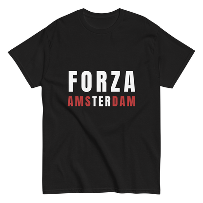 FORZA AMSTERDAM T-SHIRT BLACK FRONT 2