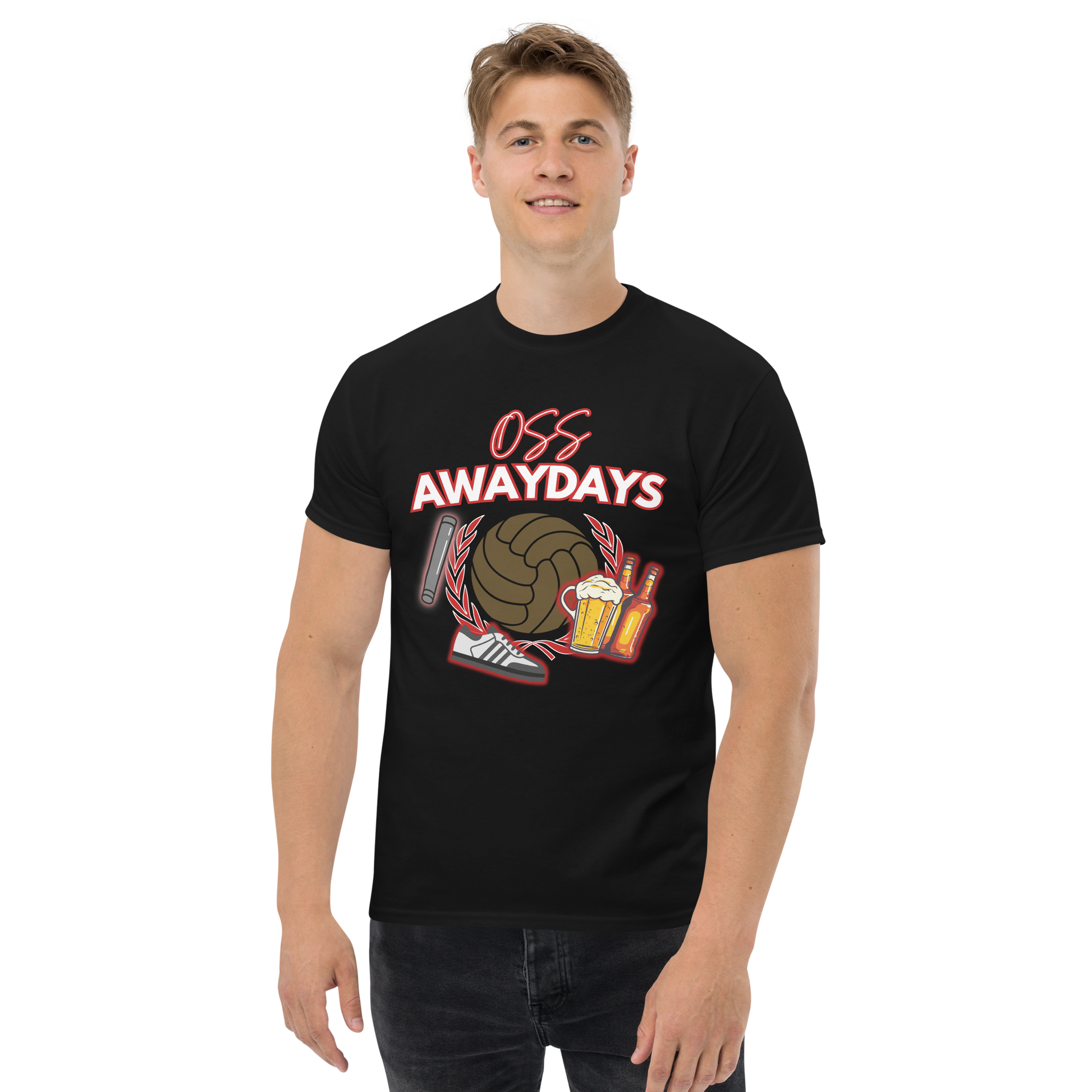 OSS AWAYDAYS T-SHIRT BLACK MAN 1