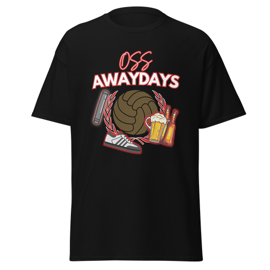 OSS AWAYDAYS T-SHIRT BLACK FRONT 2
