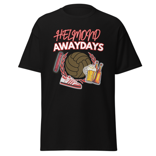 HELMOND AWAYDAYS T-SHIRT BLACK FRONT 2