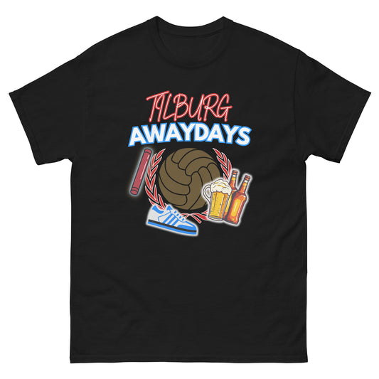 TILBURG AWAYDAYS T-SHIRT BLACK FRONT 1