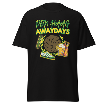 DEN HAAG AWAYDAYS T-SHIRT BLACK FRONT 2
