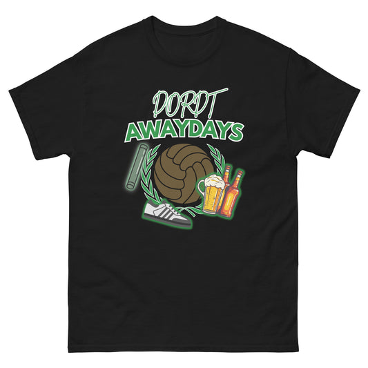 DORDT AWAYDAYS T-SHIRT BLACK FRONT 1