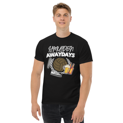 IJMUIDEN AWAYDAYS T-SHIRT BLACK MAN 1