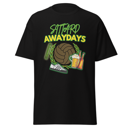 SITTARD AWAYDAYS T-SHIRT BLACK FRONT 2