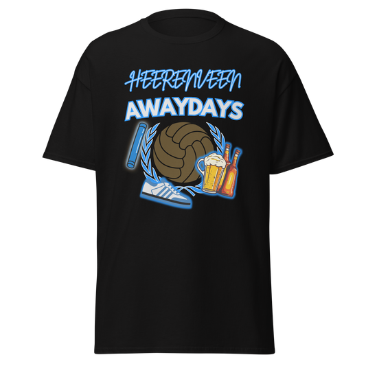 HEERENVEEN AWAYDAYS T-SHIRT BLACK FRONT 2