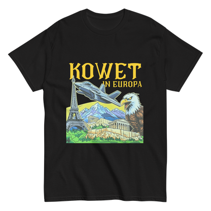 KOWET IN EUROPA T-SHIRT BLACK