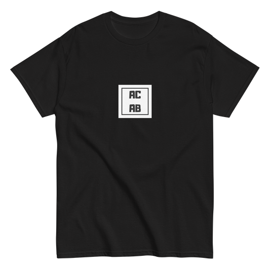 KING OF CHANGE ORIGINAL ACAB T-SHIRT BLACK FRONT 1