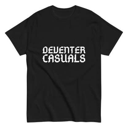 DEVENTER CASUALS T-SHIRT BLACK FRONT