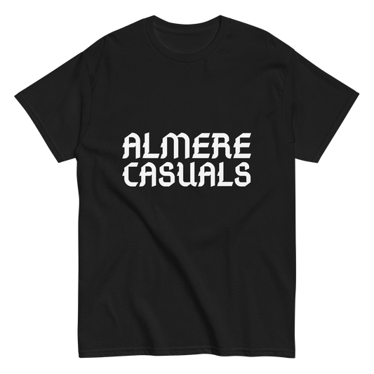 ALMERE CASUALS T-SHIRT BLACK FRONT