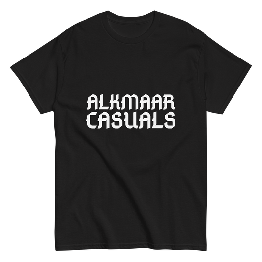 ALKMAAR CASUALS T-SHIRT BLACK FRONT