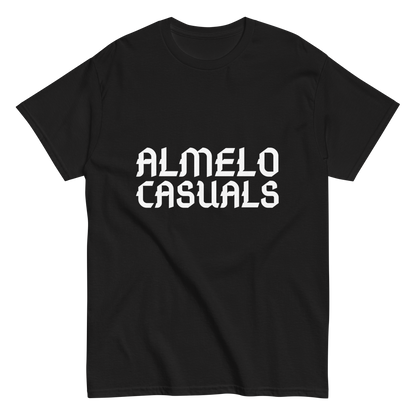 ALMELO CASUALS T-SHIRT BLACK FRONT