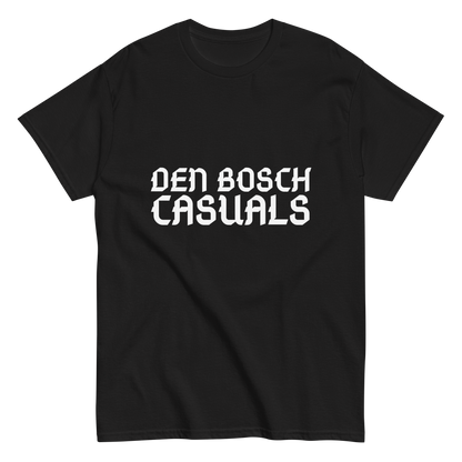 DEN BOSCH CASUALS T-SHIRT BLACK FRONT