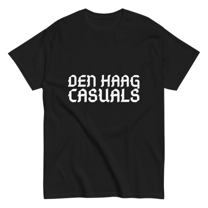 DEN HAAG CASUALS T-SHIRT BLACK FRONT