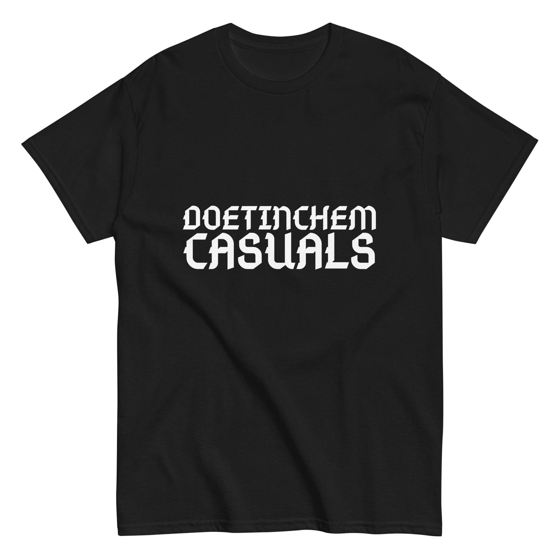 DOETINCHEM CASUALS T-SHIRT BLACK FRONT