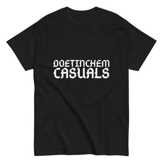 DOETINCHEM CASUALS T-SHIRT BLACK FRONT