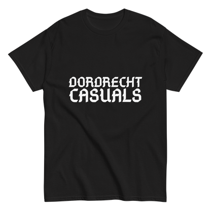 DORDRECHT CASUALS T-SHIRT BLACK FRONT