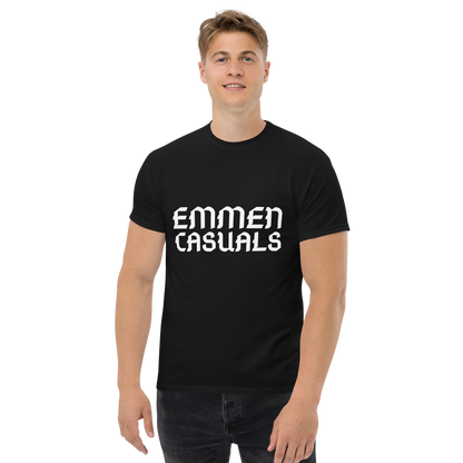 EMMEN CASUALS T-SHIRT BLACK MAN 1