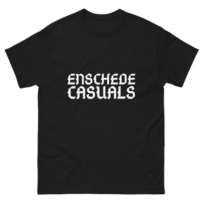 ENSCHEDE CASUALS T-SHIRT BLACK FRONT