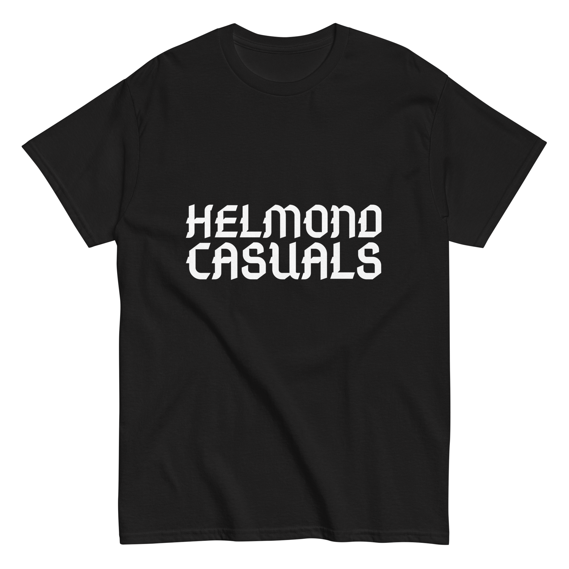 HELMOND CASUALS T-SHIRT BLACK FRONT