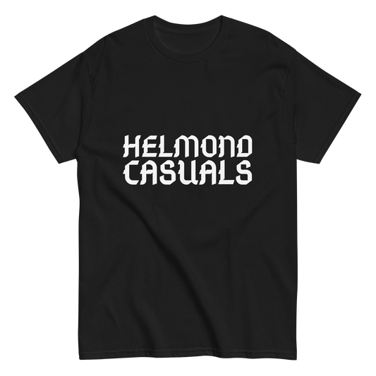 HELMOND CASUALS T-SHIRT BLACK FRONT