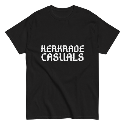 KERKRADE CASUALS T-SHIRT BLACK FRONT