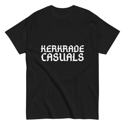 KERKRADE CASUALS T-SHIRT BLACK FRONT