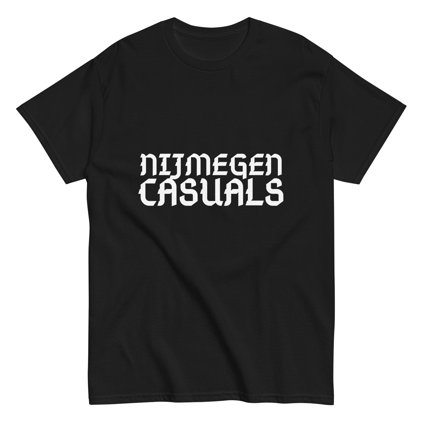 NIJMEGEN CASUALS T-SHIRT BLACK FRONT