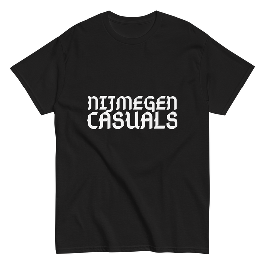 NIJMEGEN CASUALS T-SHIRT BLACK FRONT