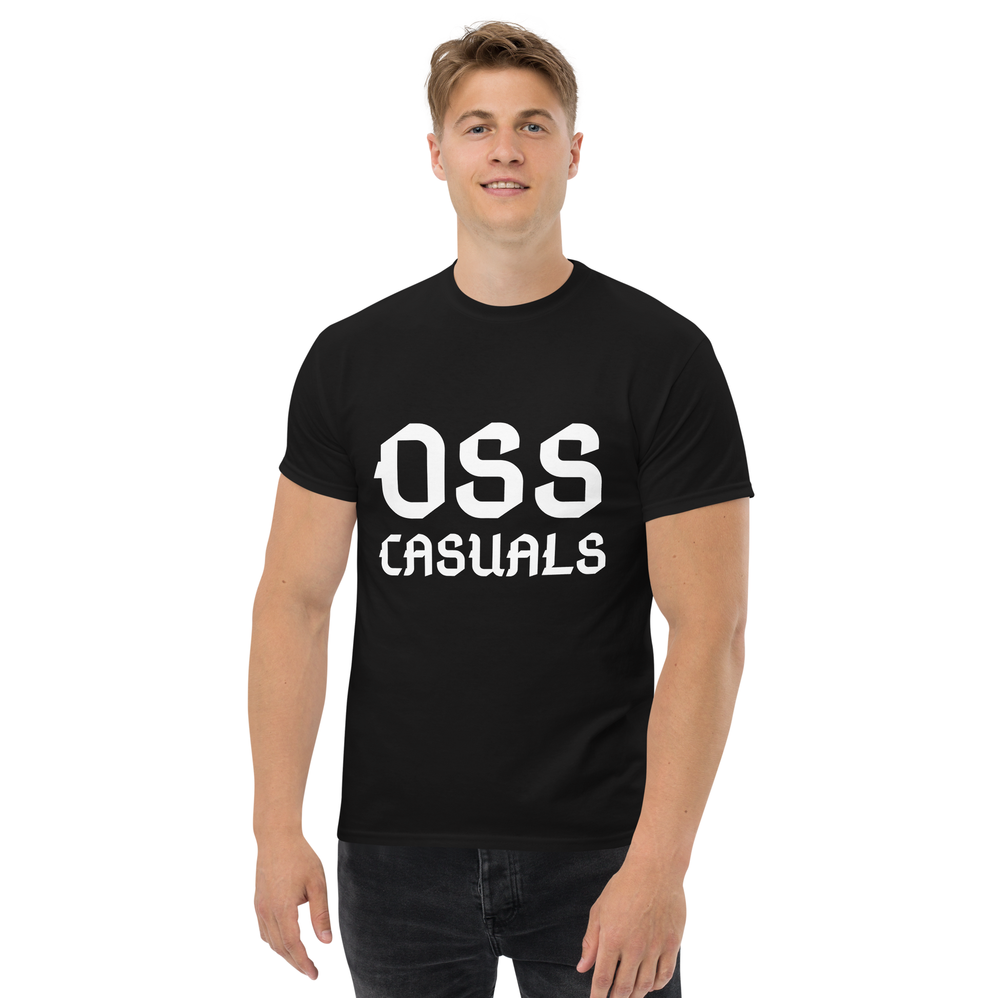 OSS CASUALS T-SHIRT BLACK MAN 1