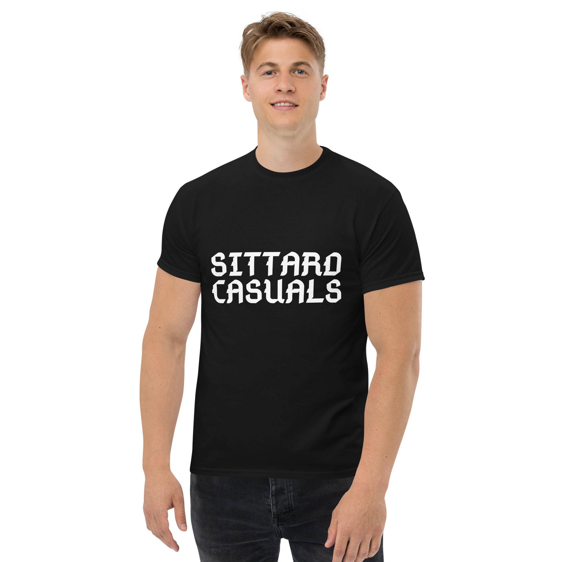 SITTARD CASUALS T-SHIRT BLACK MAN 2