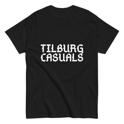 TILBURG CASUALS T-SHIRT BLACK FRONT