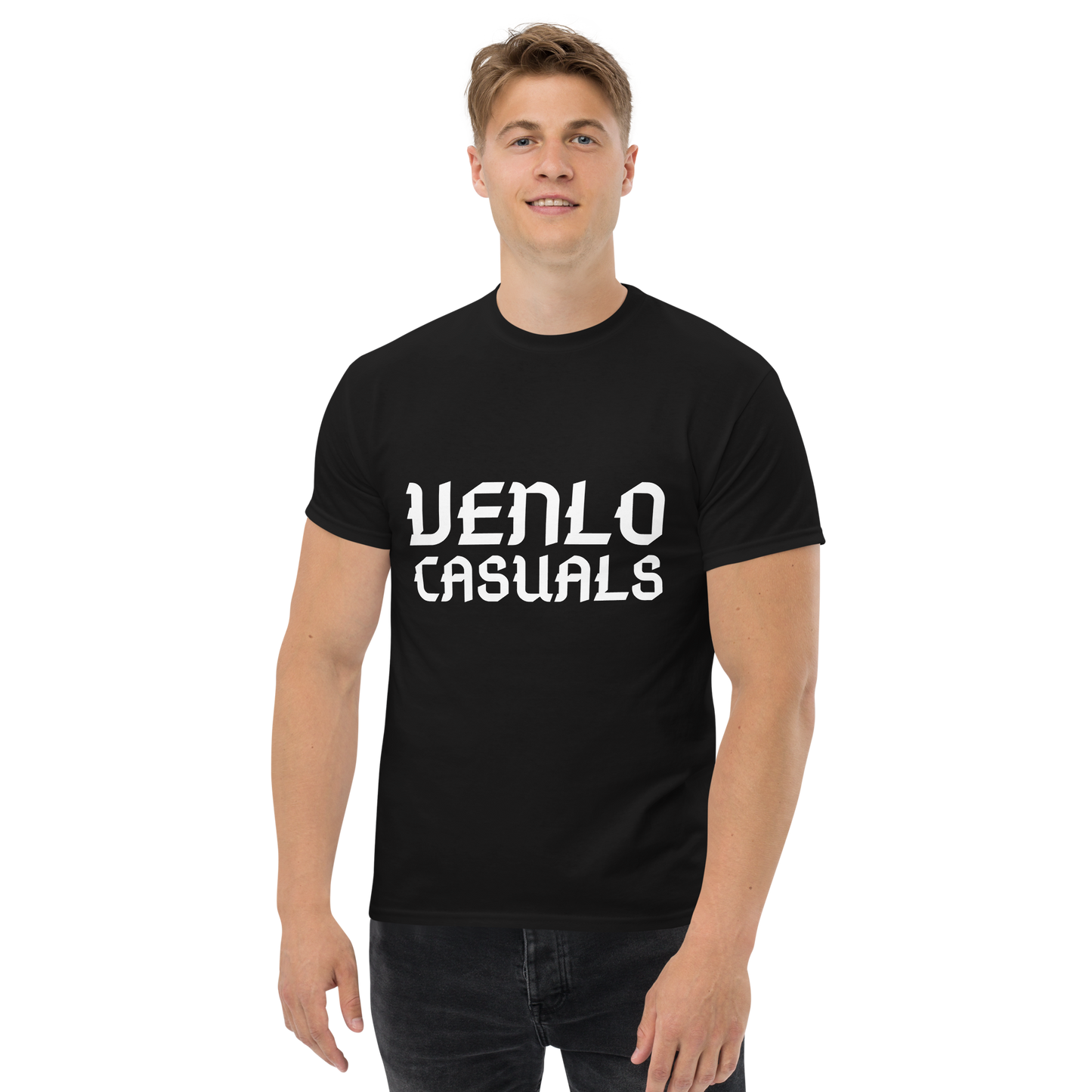 VENLO CASUALS T-SHIRT BLACK MAN 1